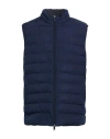 Hackett Man Vest Navy Size Xxl Polyester In Blue
