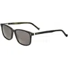Hackett Men's 51 Mm Blue Sunglasses In Black