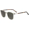 Hackett Men's 51mm Grey Sunglasses In Gray