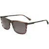 Hackett Men's 56mm Horn Sunglasses In Brown