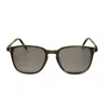 Hackett Men's Black Rectangular Sunglasses Hebs267-039-1 In Brown
