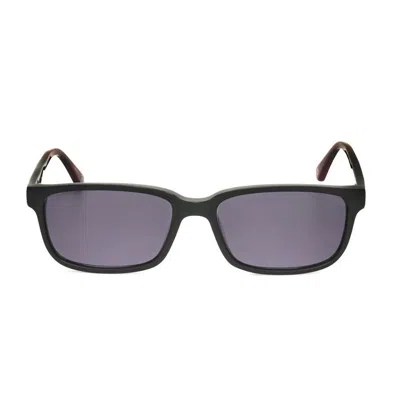 Hackett Men's Black Rectangular Sunglasses Heks1266-002-4