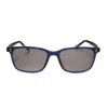 Hackett Men's Blue Rectangular Sunglasses Hebs182-01-3 In Blue