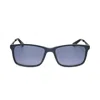 Hackett Men's Blue Rectangular Sunglasses Hek1162 In Blue