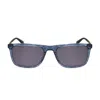 Hackett Men's Blue Rectangular Sunglasses Heks1289 In Gray