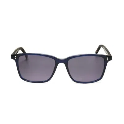Hackett Men's Blue Square Sunglasses Hebs248 In Black