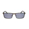 Hackett Men's Brown Rectangular Sunglasses Hek1213 In Brown