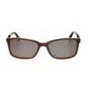 Hackett Men's Brown Rectangular Sunglasses Heks1245 In Brown