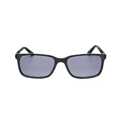 Hackett Men's Grey Rectangular Sunglasses Hek1245-006-1 In Blue