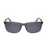 Hackett Men's Grey Rectangular Sunglasses Heks1235-1 In Gray