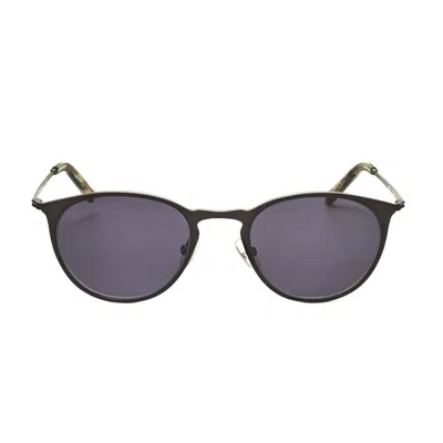 Hackett Men's Grey Round Sunglasses Hebs230 In Blue
