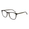 Hackett Gray Men Optical Frames In Black