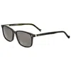 Hackett Men's 51 Mm Blue Sunglasses In Black