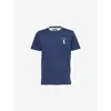 HACKETT MENS HACKETT HERITAGE NUMBER SHORT-SLEEVE COTTON-JERSEY T-SHIRT