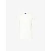 Hackett Logo-embroidered Cotton Polo Shirt In Off White