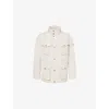 Hackett Mens  Velospeed Regular-fit Shell Jacket In Linen Beige