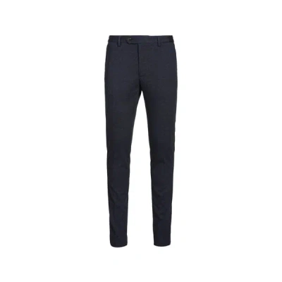 Hackett Pantalon Slim En Coton Mélangé In Blue