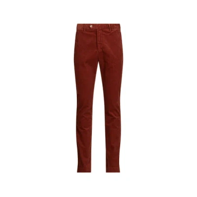 Hackett Pantalon Slim En Coton Mélangé In Brown
