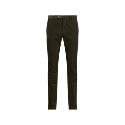 Hackett Pantalon Slim En Coton Mélangé In Green