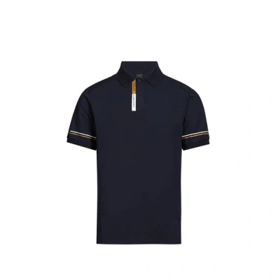 Hackett Polo À Logo In Blue