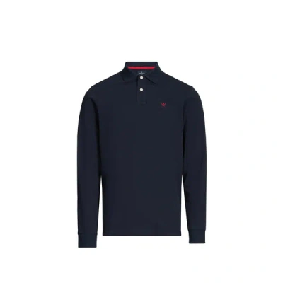 Hackett Polo En Coton In Blue