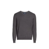 Hackett Pull Col V En Coton In Gray