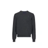 Hackett Pull Droit Col V En Laine In Black