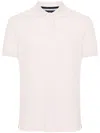 Hackett Short-sleeve Cotton Polo Shirt In Pink