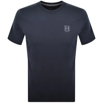 Hackett Small Logo T Shirt Old Navy In Blue