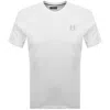 Hackett Small Logo T Shirt Optic White In White