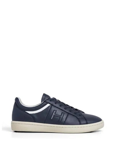 Hackett Stripe Logo Sneakers In Blue
