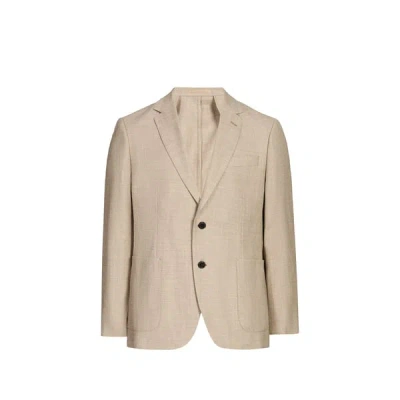 Hackett Veste Col Tailleur In Neutral