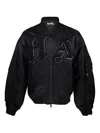 Haculla Appliqué-embellished Bomber Jacket In Black