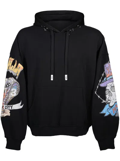 Haculla Crown Royale Graphic-print Hoodie In Black
