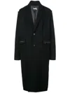 Haculla Dracula Single-breasted Coat In Black