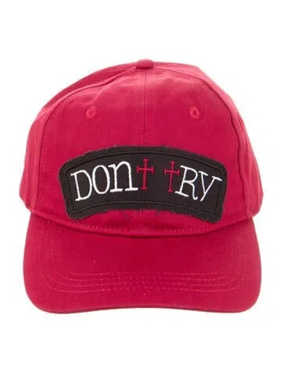 Pre-owned Haculla Embroidered Baseball Hat W/tags In Red