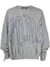 Haculla Embroidered-logo Sweatshirt In Black