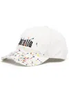 Haculla Glitched  Saw Baseballkappe In White