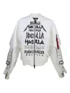Haculla Graphic-print Bomber Jacket In Yellow