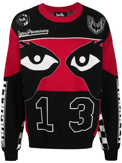 Haculla Pullover Mit Grafischem Print In Schwarz