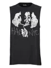 Haculla Graphic-print Sleeveless Tank Top In Black