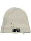 Haculla Ha Ha Wool Beanie In White
