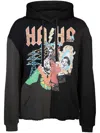 Haculla In Concert Graphic-print Hoodie In Black