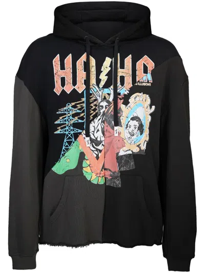 Haculla In Concert Graphic-print Hoodie In Black