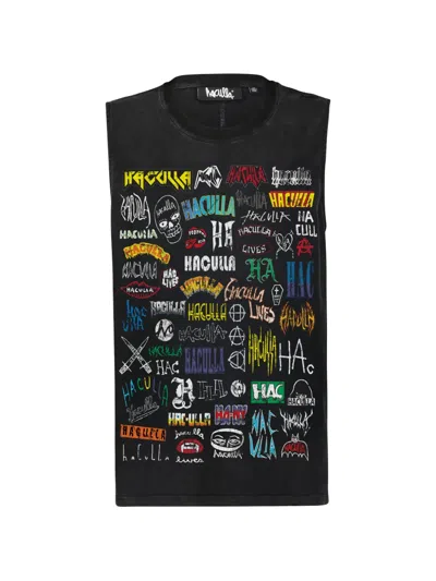Haculla Logo-print Tank Top In Black