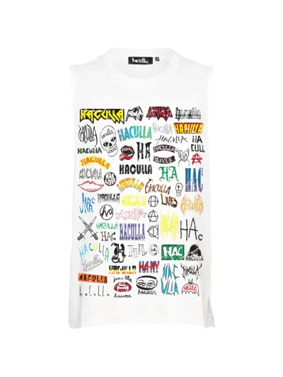 Haculla Logo-print Tank Top In White