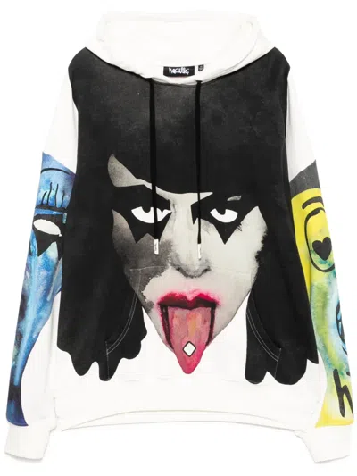 Haculla My Beautiful Dark Twisted S Hoodie In Weiss