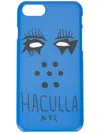 Haculla Nobody's Safe Iphone X Case In Blue