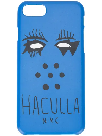 Haculla Nobody's Safe Iphone X Case In Blue