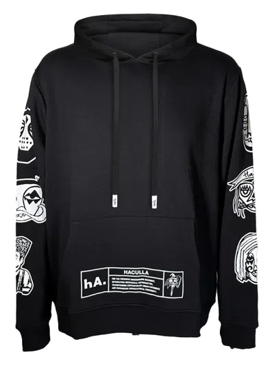 Haculla Nyc Graphic-print Hoodie In Black
